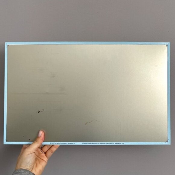 Vintage Diamond Dyes "A Busy Day in Dollville" Metal Sign - made in the USA 🇺🇸 - Picture 6 of 7